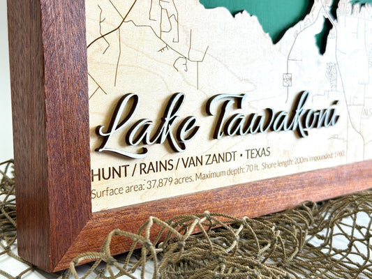 Lake Tawakoni Map