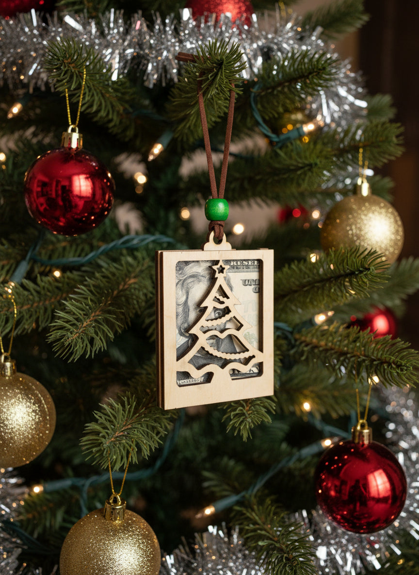Cash Money Holder Ornament