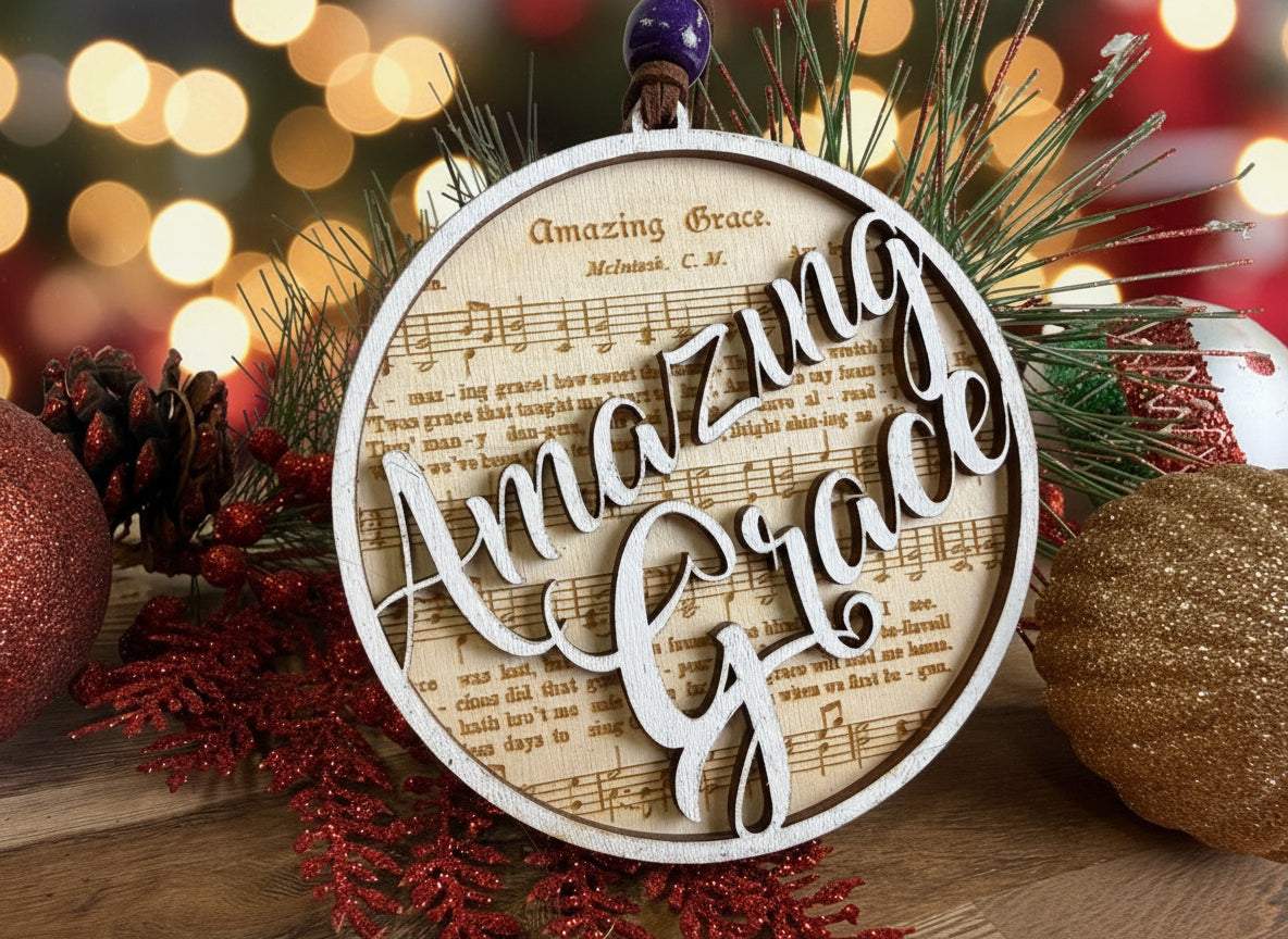 Amazing Grace Ornament