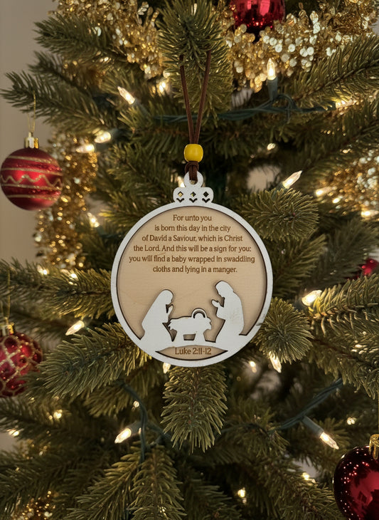 Christmas Nativity Ornaments