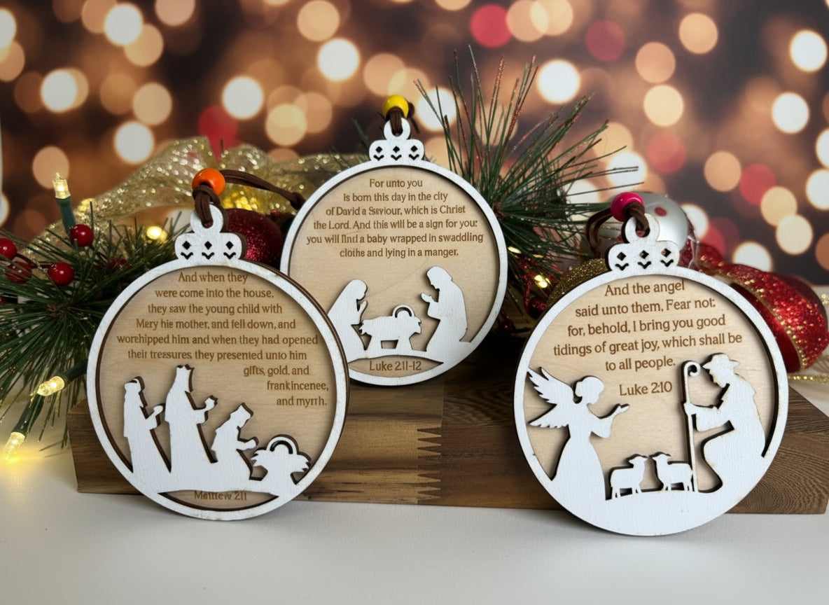 Christmas Nativity Ornaments
