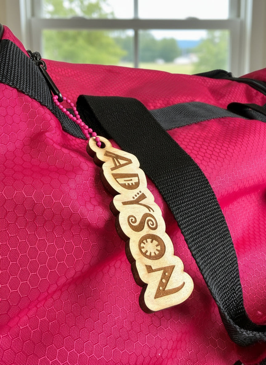 Custom Name Keychain