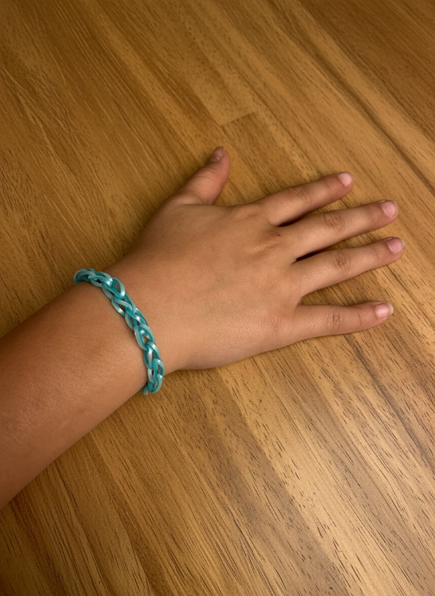 Rainbow Rubber Band Bracelet